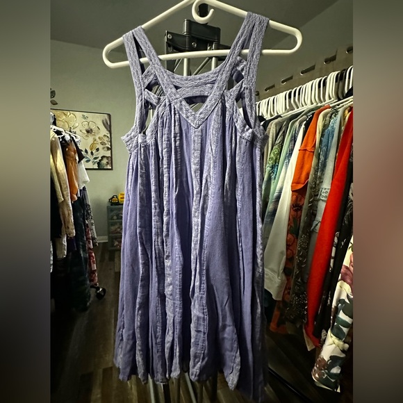 Fp One Dresses & Skirts - FP One Purple Textured Dress Sz M